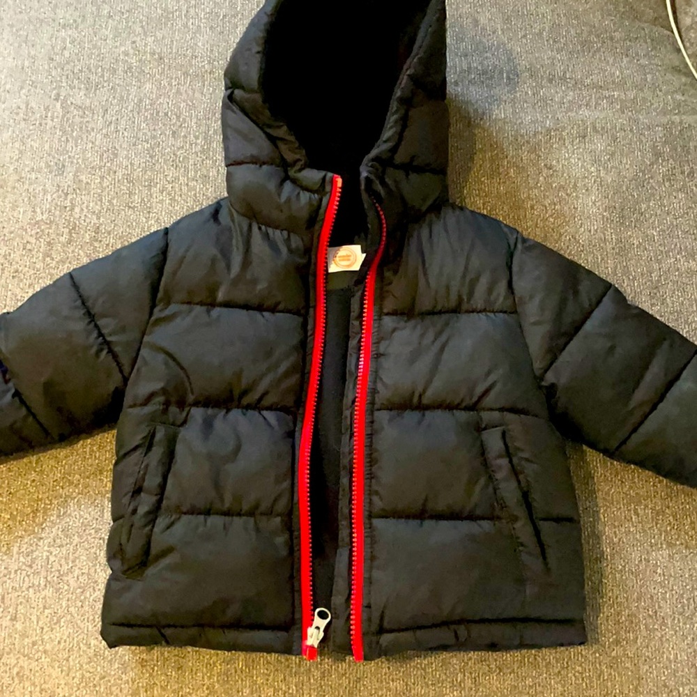 Unisex puffer winter jacket for toddler